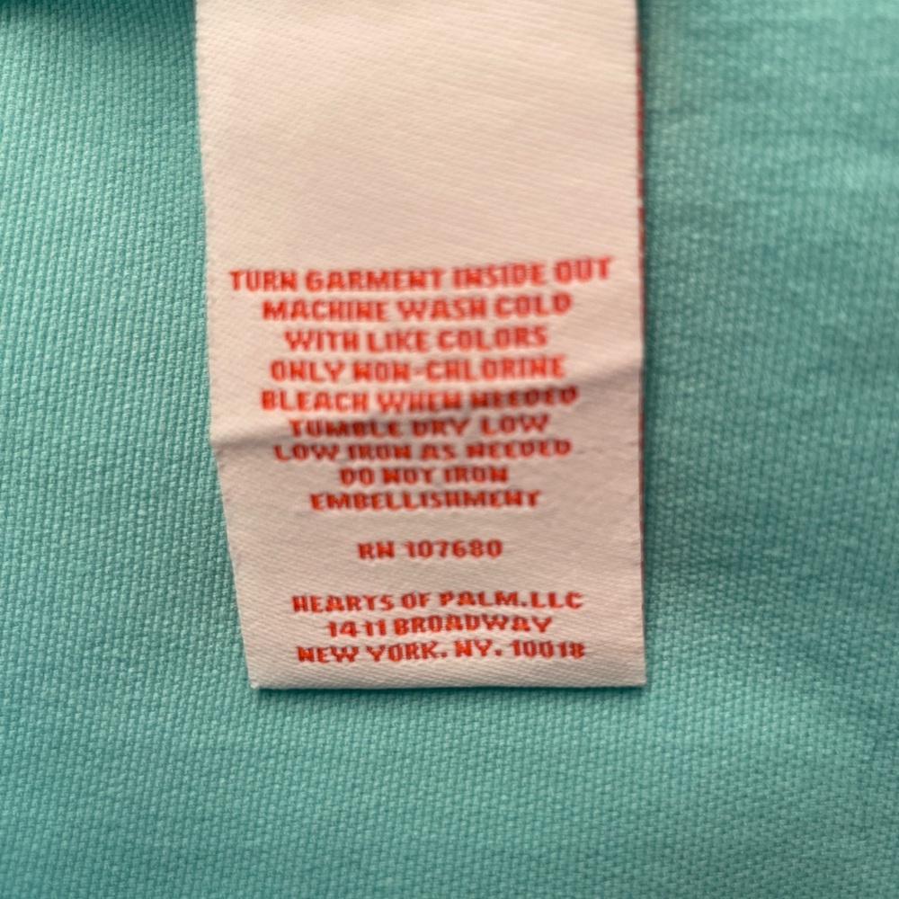 HEARTS of PALM Woman Mint Green Suit JACKET Sz 16W/Pants Sz 18W Beaded accents - Picture 10 of 16